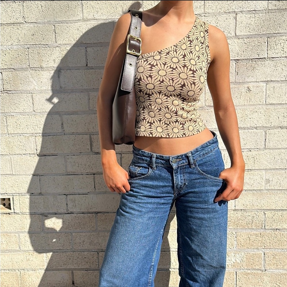 Afends Daisy One Shoulder Tank Top